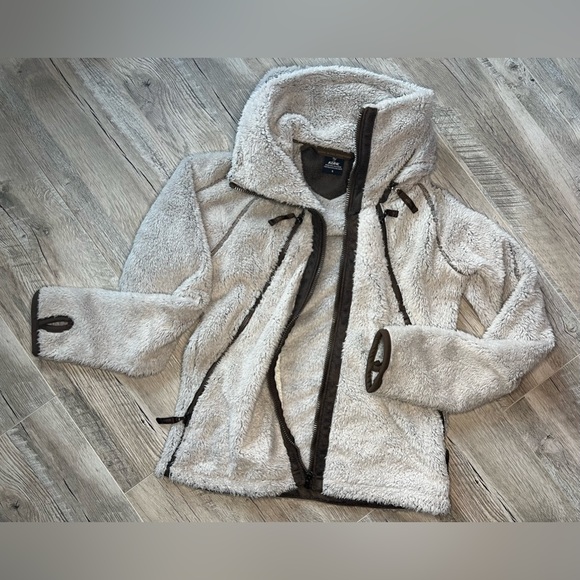 Kuhl Jackets & Blazers - Kuhl Flight Jacket Fleece Size Small Stone Color